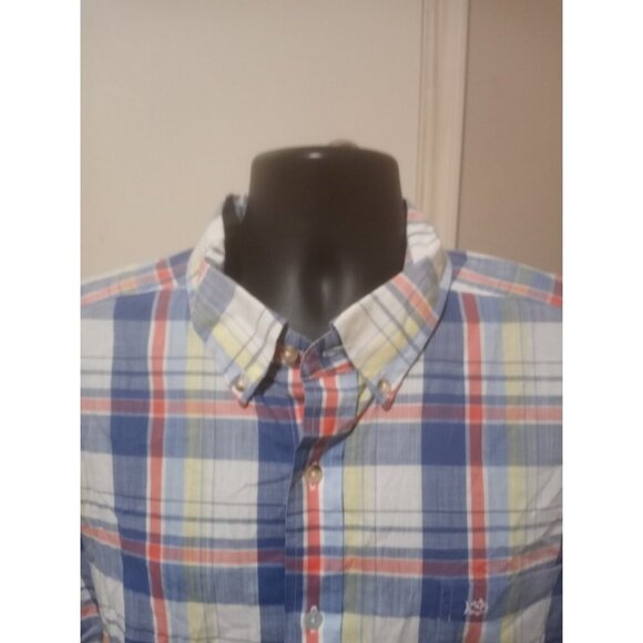 Southern Tide Men's 2XL Classic Fit Button Down Shirt Plaid Multicolor Plaid - Picture 5 of 11